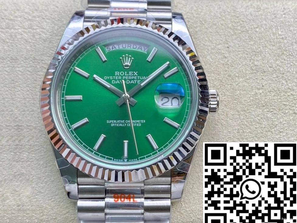 Stainless Rolex Date Steel Day 40MM Factory GM 0417